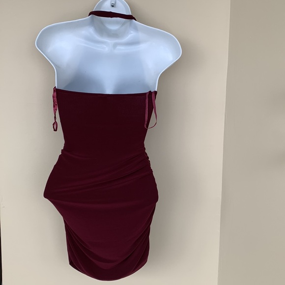 Halter backless , purple women top - Picture 3 of 3